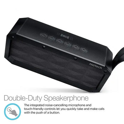 Naztech SoundBrick Indoor/Outdoor Portable Speaker.