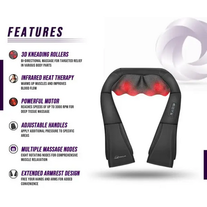 Neck and Shoulder Massager w/Heat.