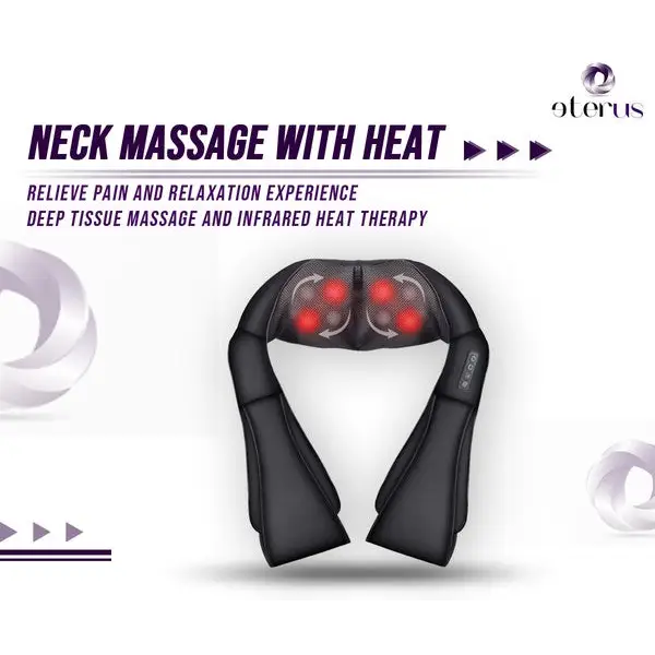 Neck and Shoulder Massager w/Heat.