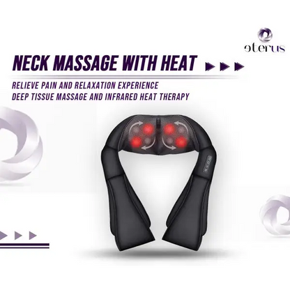 Neck and Shoulder Massager w/Heat.