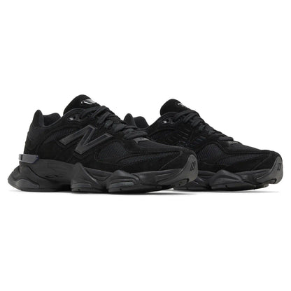 New Balance 9060 Triple Black Suede