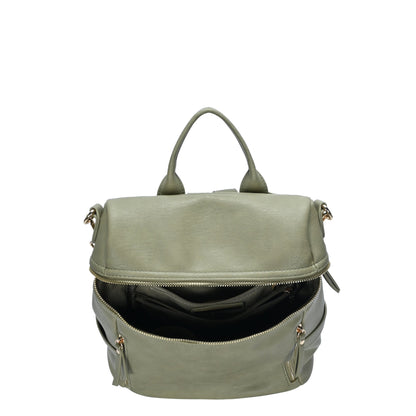 Nyra Webbing Strap Convertible Backpack Purse
