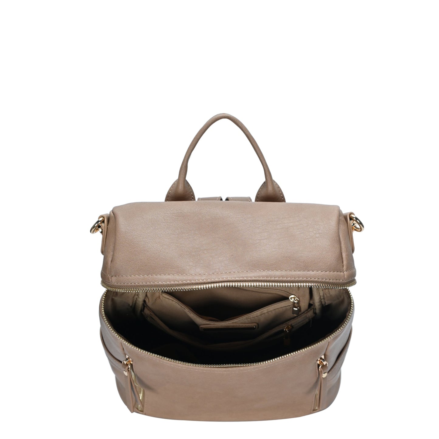 Nyra Webbing Strap Convertible Backpack Purse