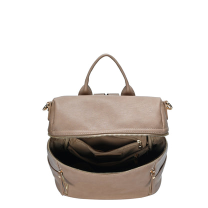 Nyra Webbing Strap Convertible Backpack Purse