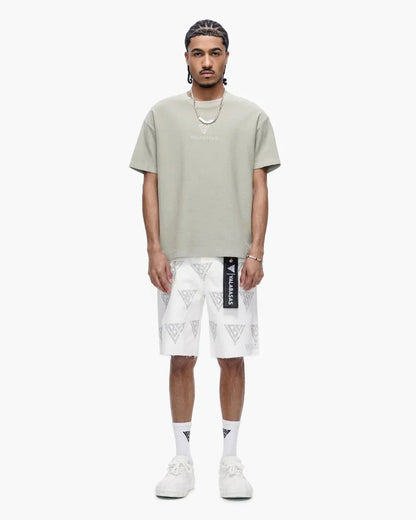 Palace Rhinestone Shorts | White