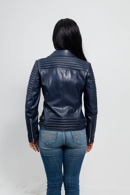 Paris Vegan Faux Leather Jacket