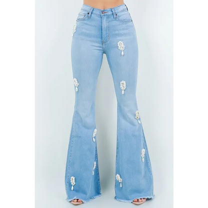 Perla Bell Bottom Jean.