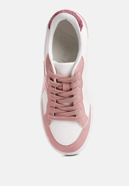 Perry Glitter Detail Star Sneakers