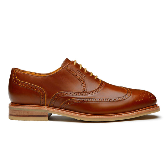 STEEL TOE OXFORD SHOE PILOT AMBER
