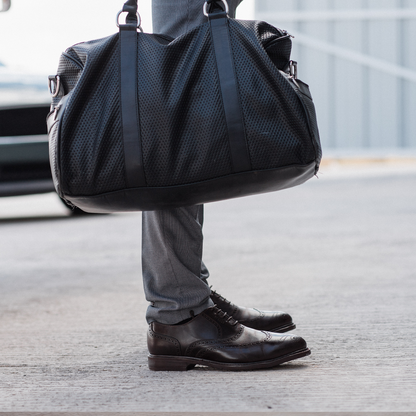 STEEL TOE OXFORD SHOE PILOT - BROWN