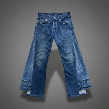Denim Flip Pant