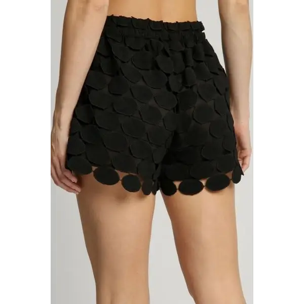 Polka Dot Lace Shorts.