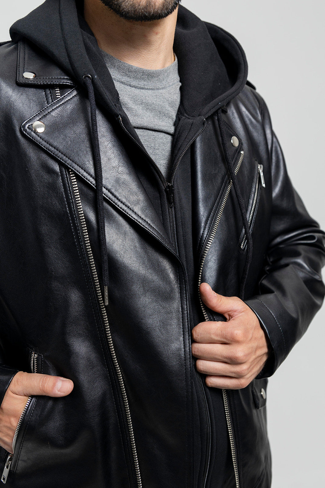 Ralph Vegan Faux Leather Jacket
