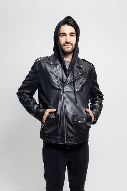 Ralph Vegan Faux Leather Jacket