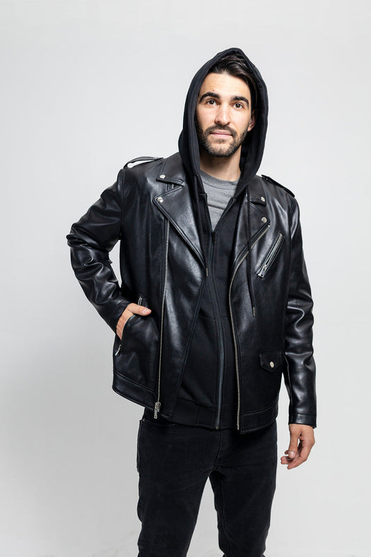 Ralph Vegan Faux Leather Jacket