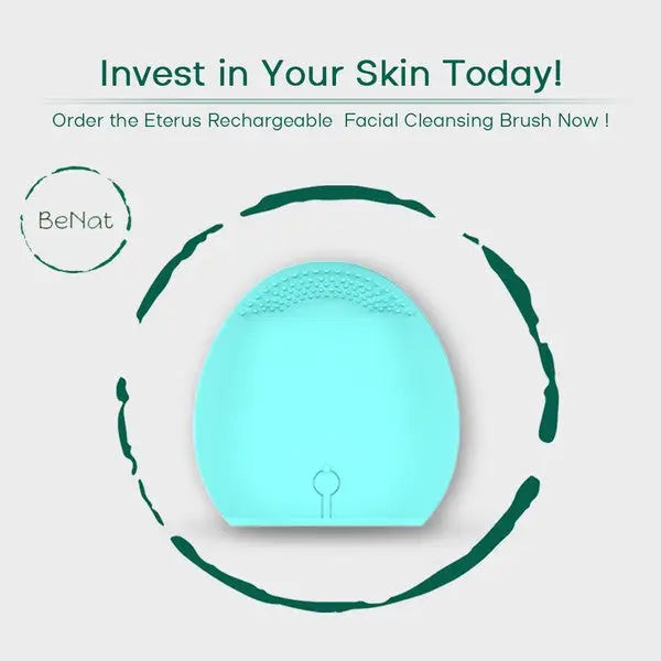 Rechargeable Facial Cleansing Brush.