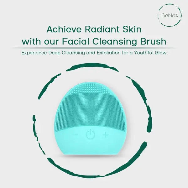 Rechargeable Facial Cleansing Brush.