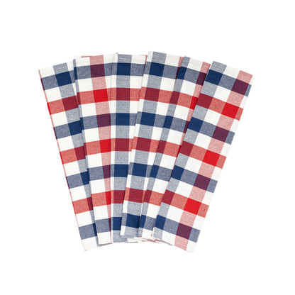 Plaid Kitchen Towels | 6PC