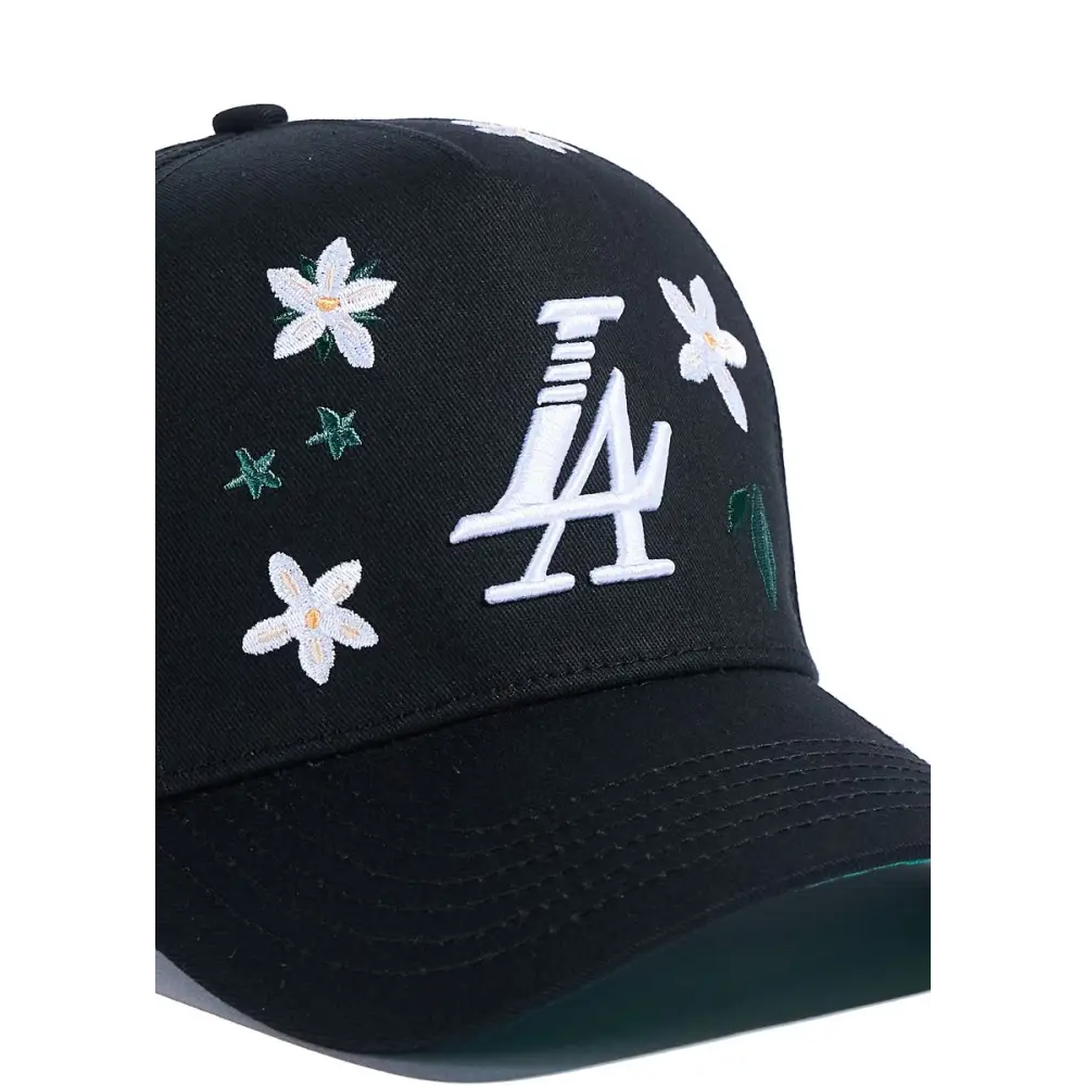 Reference Unisex LA Floral Paradise Snap Back Fit Hat.