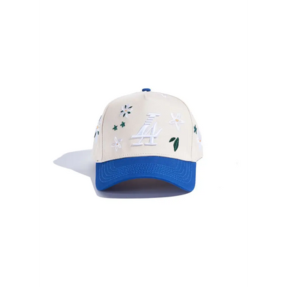 Reference Unisex LA Floral Paradise Snap Back Fit Hat.