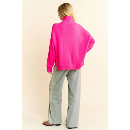 Rhinestone Elastic Waist Wide Leg Pants.