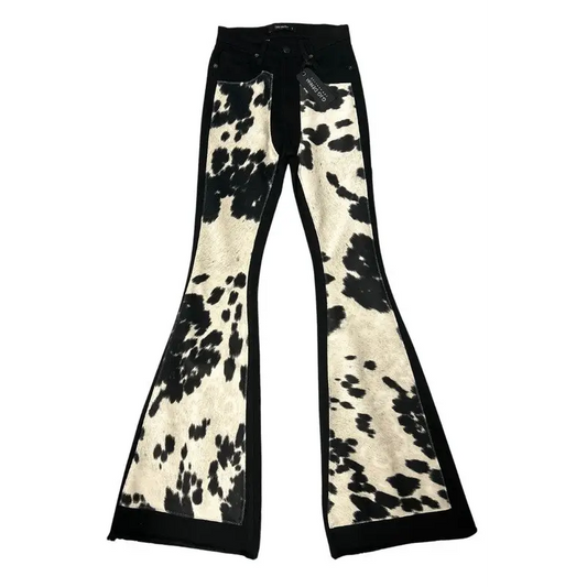 Rodeo Bell Bottom Jean in Black.