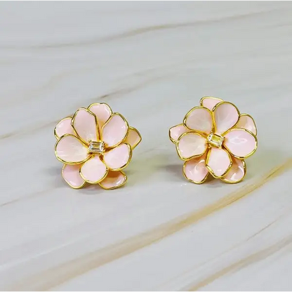 Scarlett Art Of Flower Earrings.