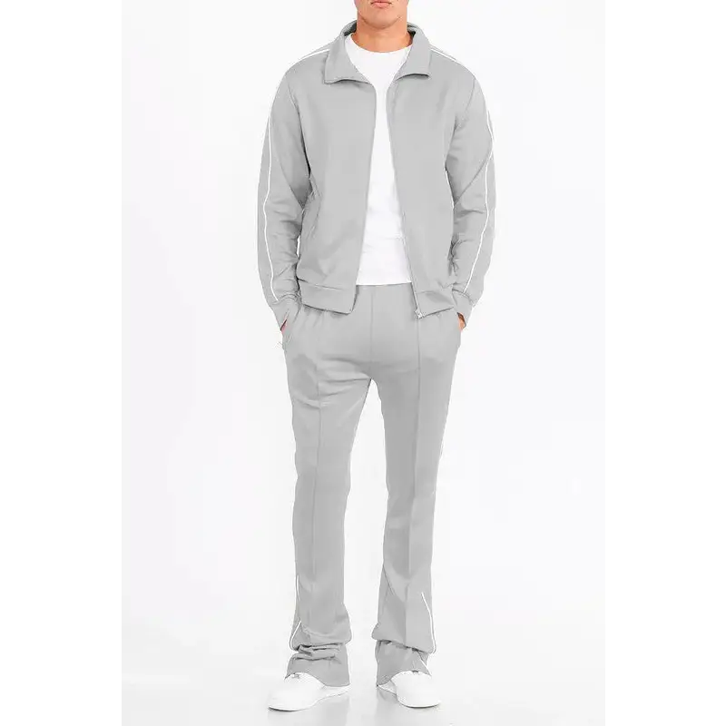 Side Pipe Tracksuit Set.