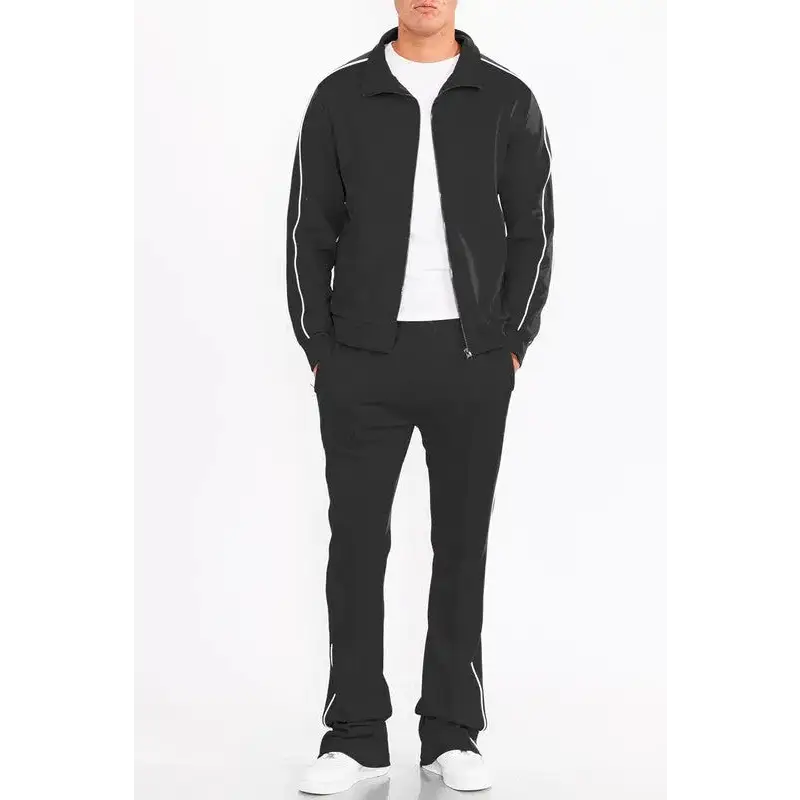 Side Pipe Tracksuit Set.
