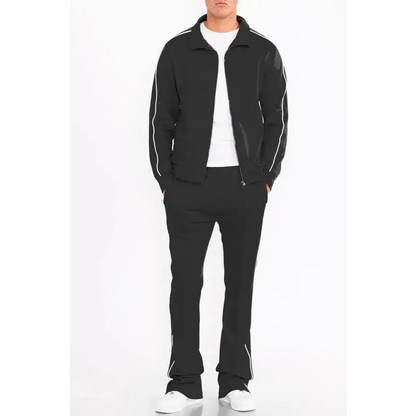 Side Pipe Tracksuit Set.