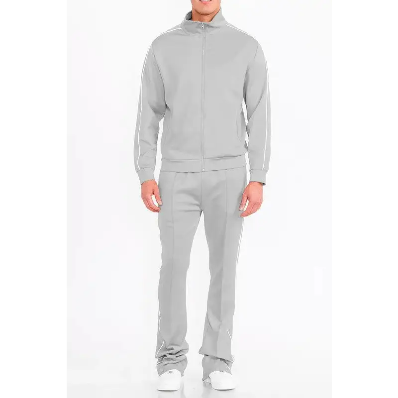 Side Pipe Tracksuit Set.