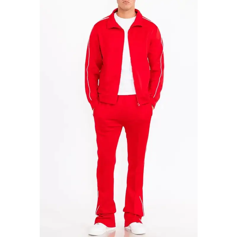 Side Pipe Tracksuit Set.