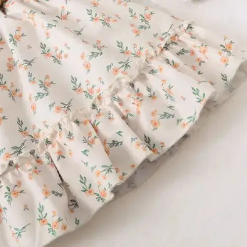 Single Shoulder Top and Printed Skirt Set.
