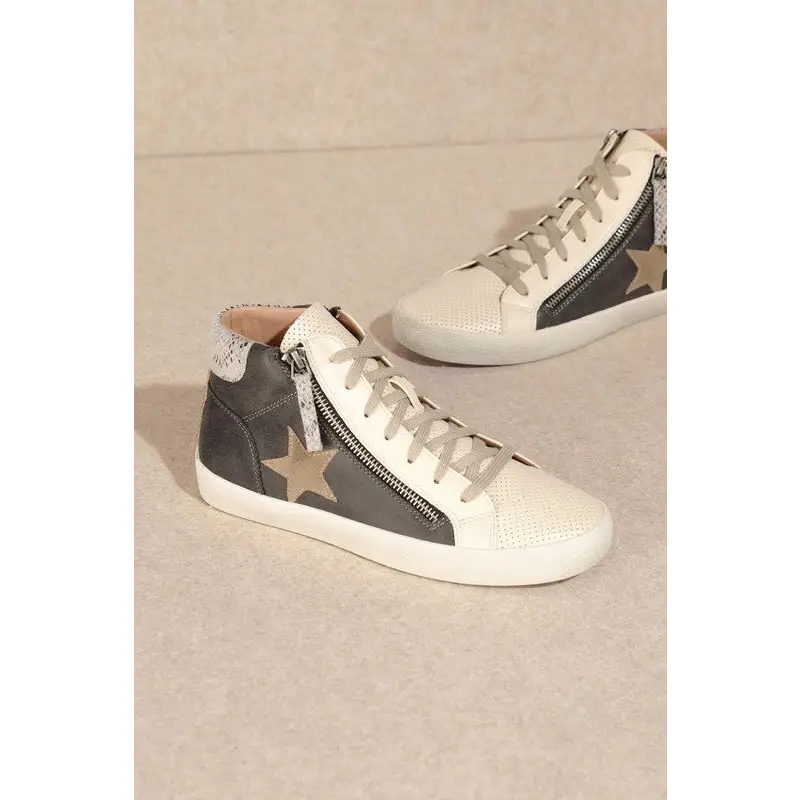 Star, High Top, Sneakers.