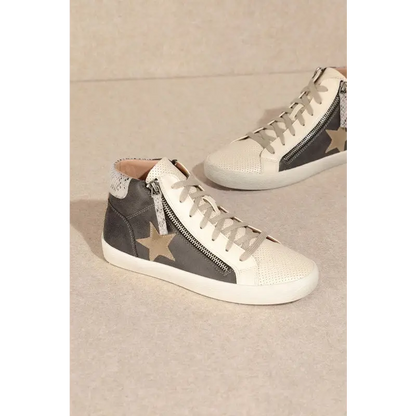 Star, High Top, Sneakers.