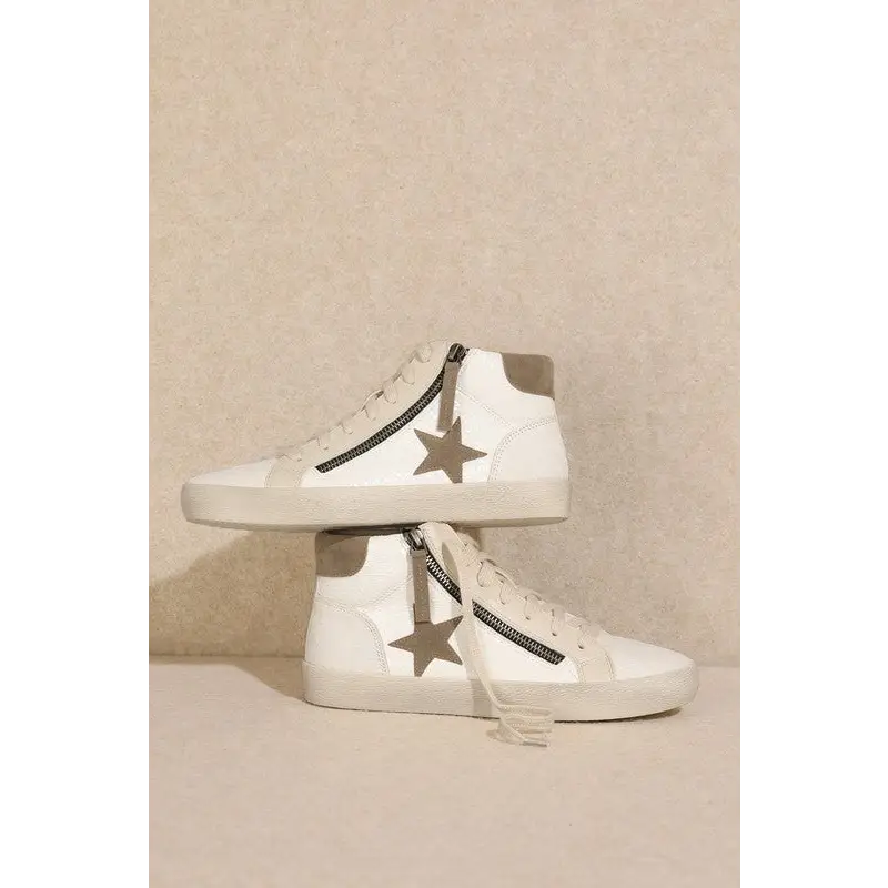 Star, High Top, Sneakers.