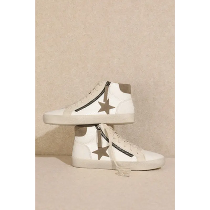 Star, High Top, Sneakers.