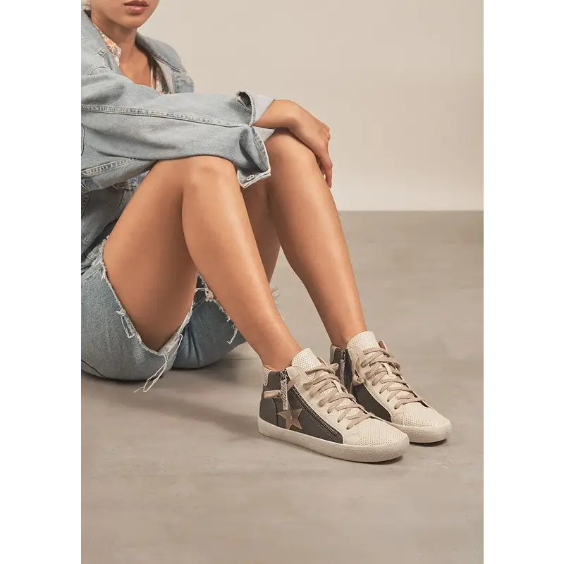 Star, High Top, Sneakers.
