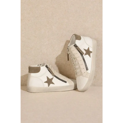 Star, High Top, Sneakers.