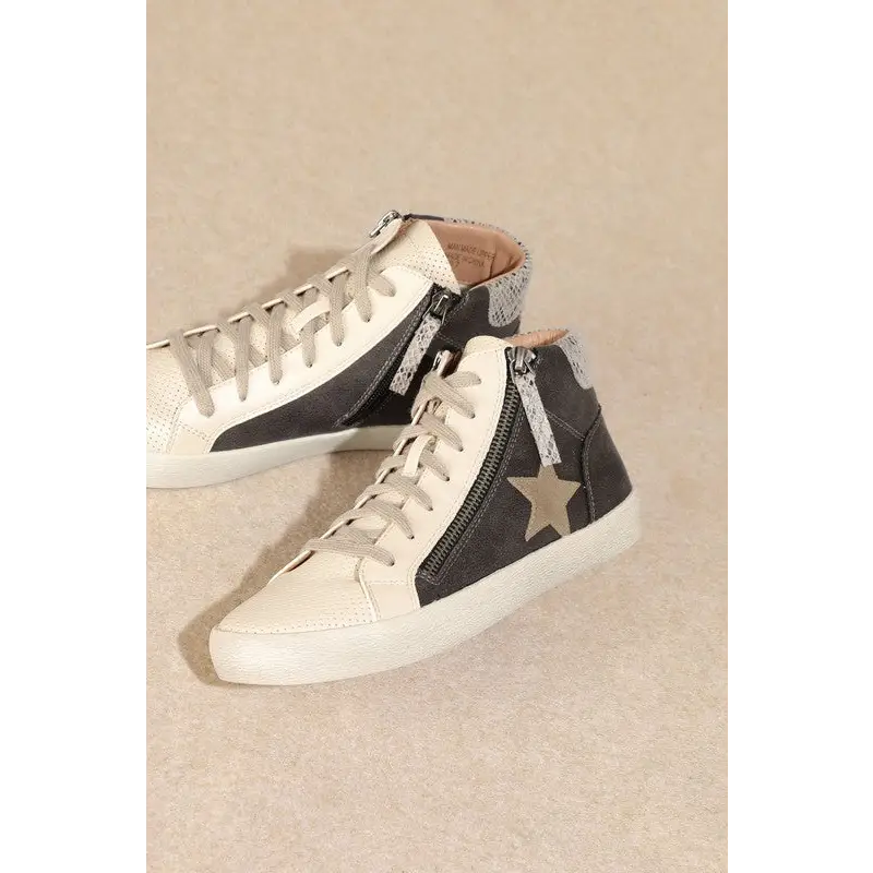 Star, High Top, Sneakers.