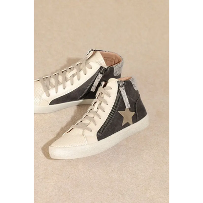 Star, High Top, Sneakers.