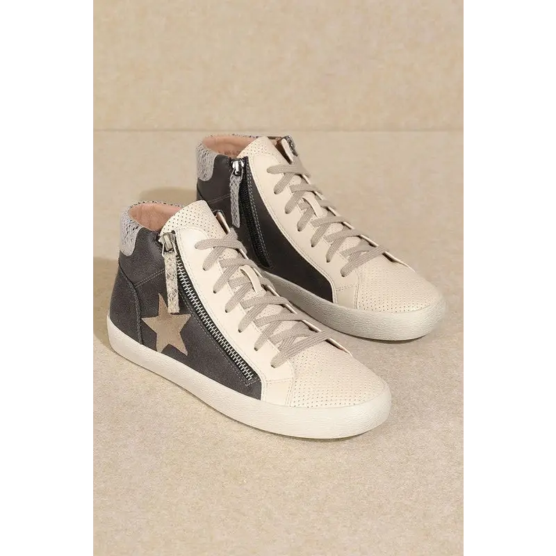 Star, High Top, Sneakers.