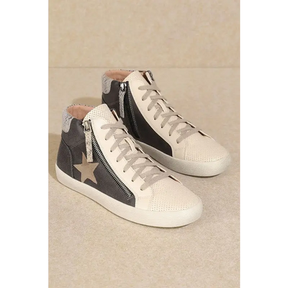 Star, High Top, Sneakers.