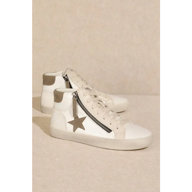 Star, High Top, Sneakers.