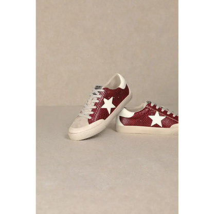 Star, Low Top Sneakers.