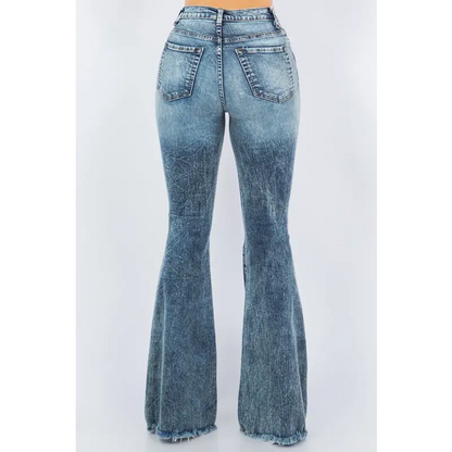 Storm Bell Bottom Jean Inseam 30".