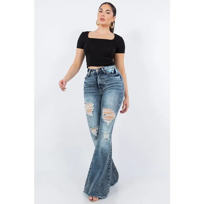 Storm Bell Bottom Jean.