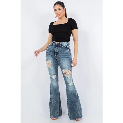 Storm Bell Bottom Jean.