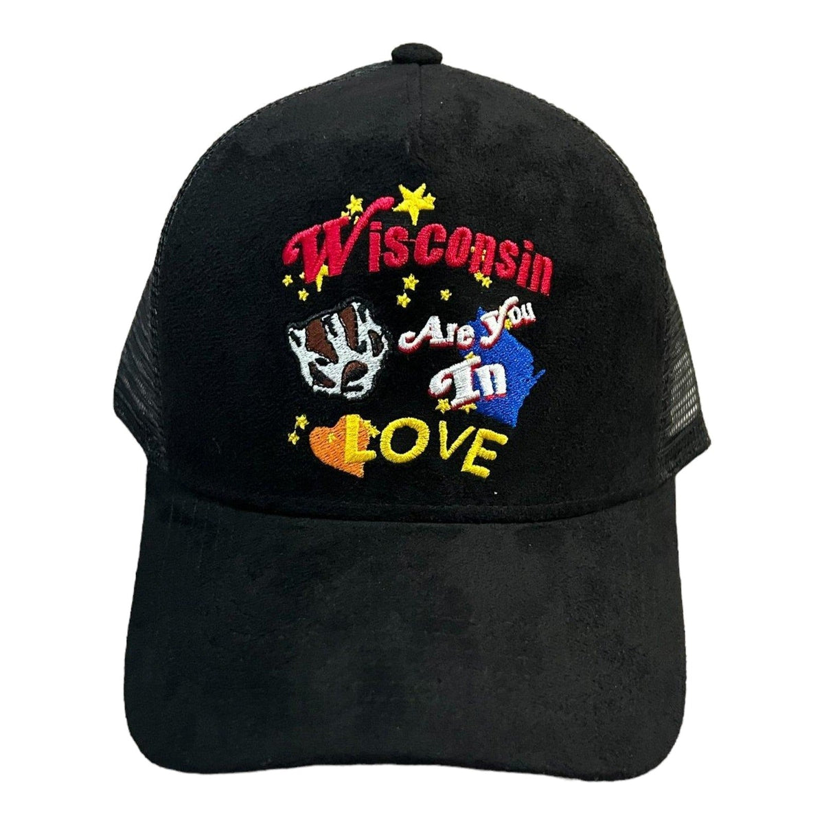 Supra Sneakers State Pride trucker hat in black