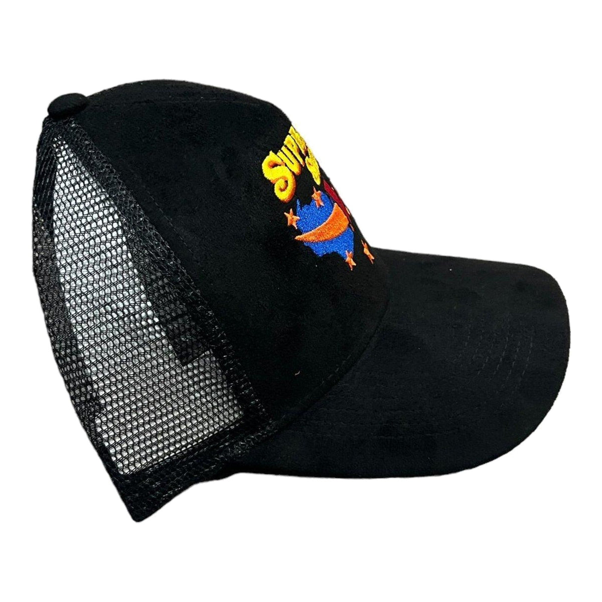 Supra Sneakers Store Pride trucker hat in black